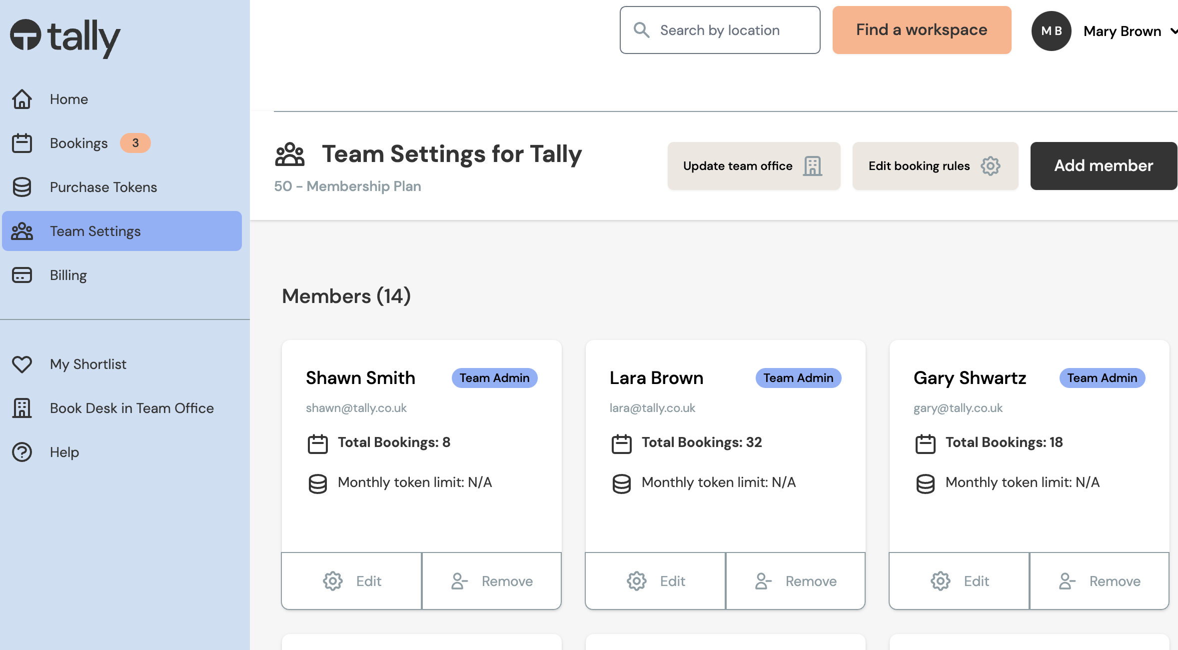 add teams interface
